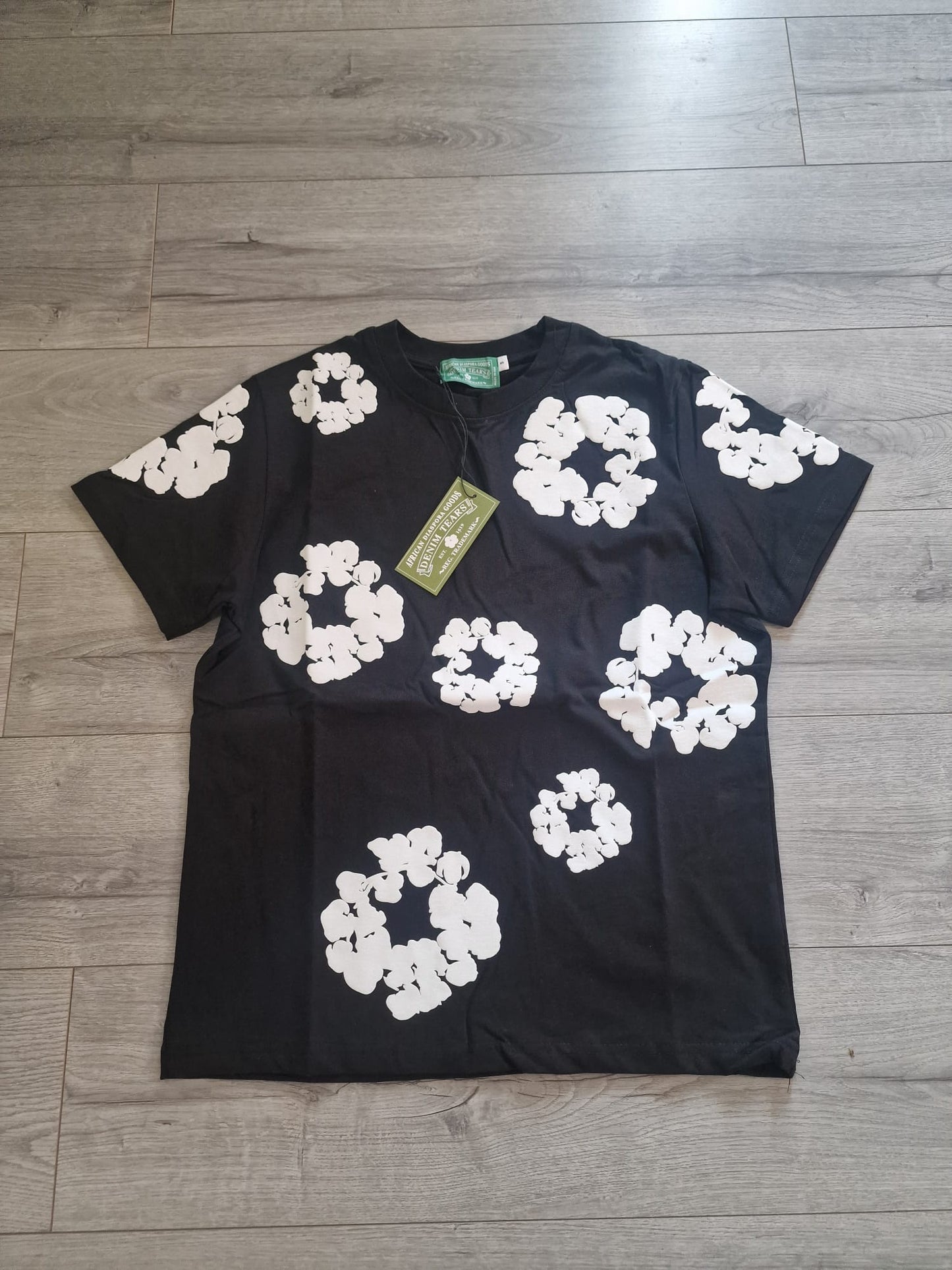 Denim Tears majica CRNA