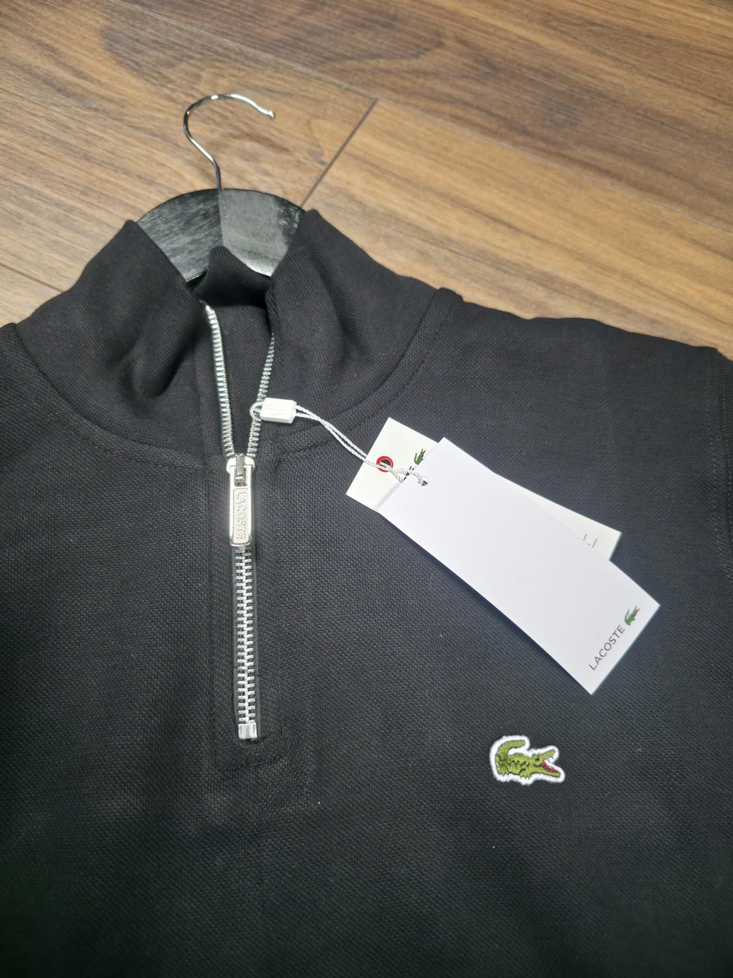 Lacoste half zip duks