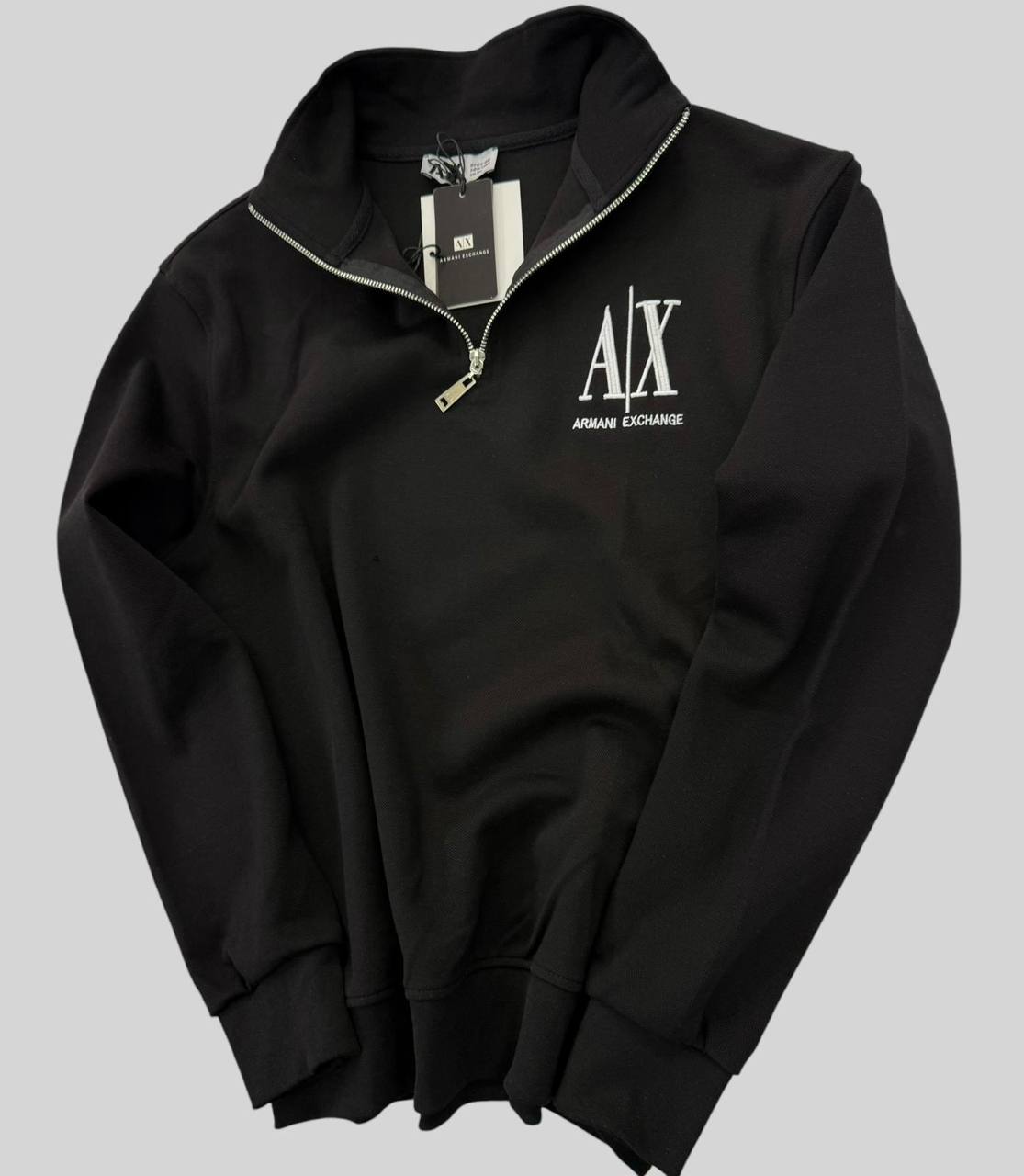 Armani half zip duks