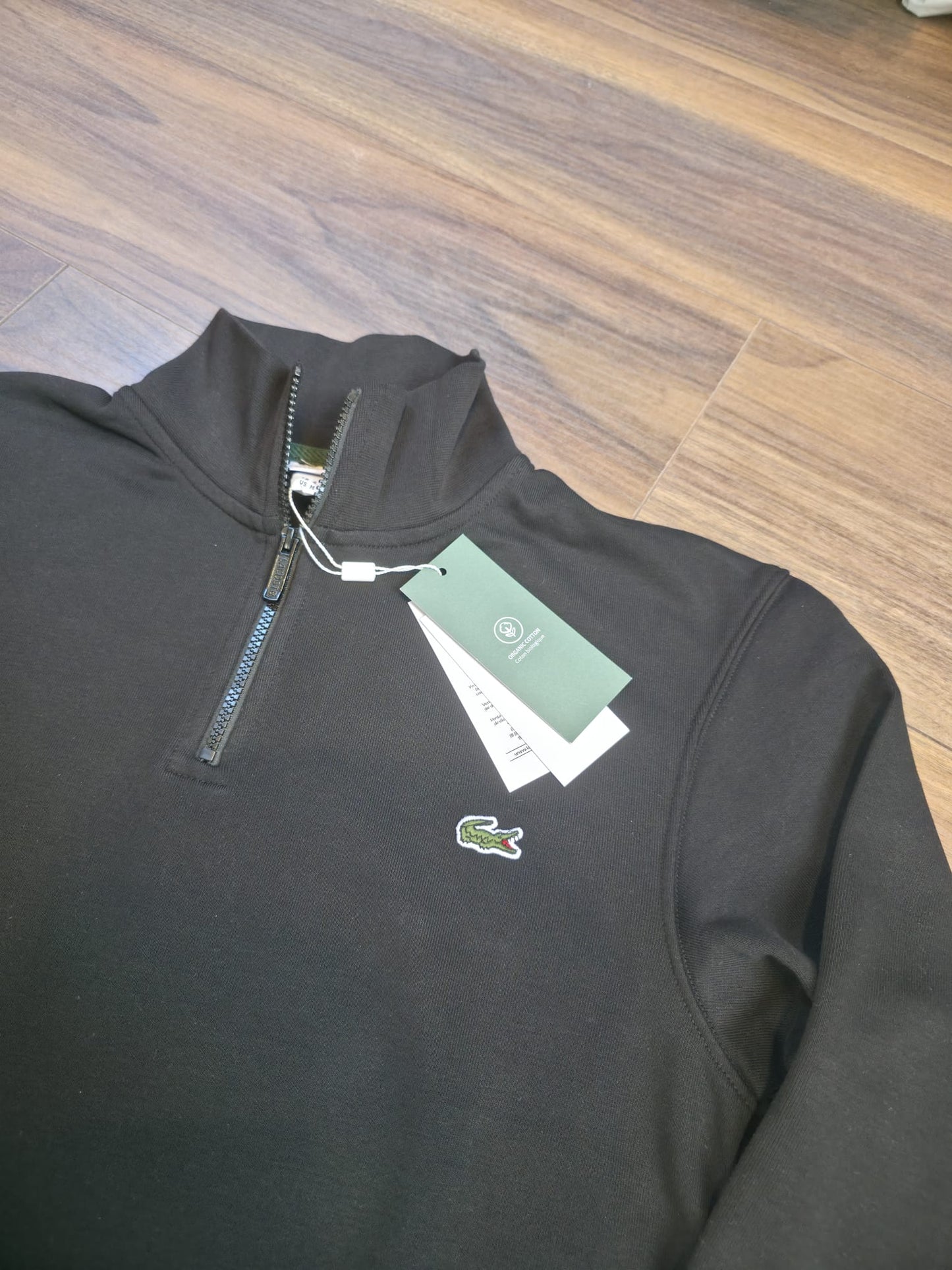 Lacoste half zip duks