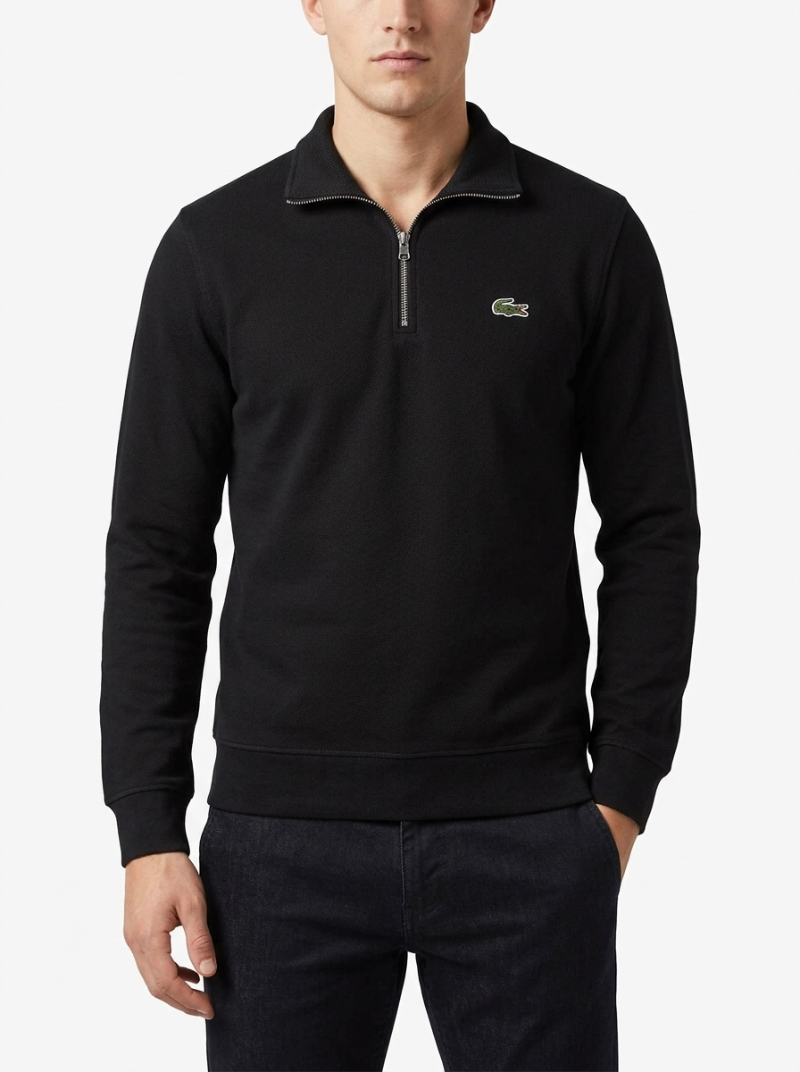 Lacoste half zip duks