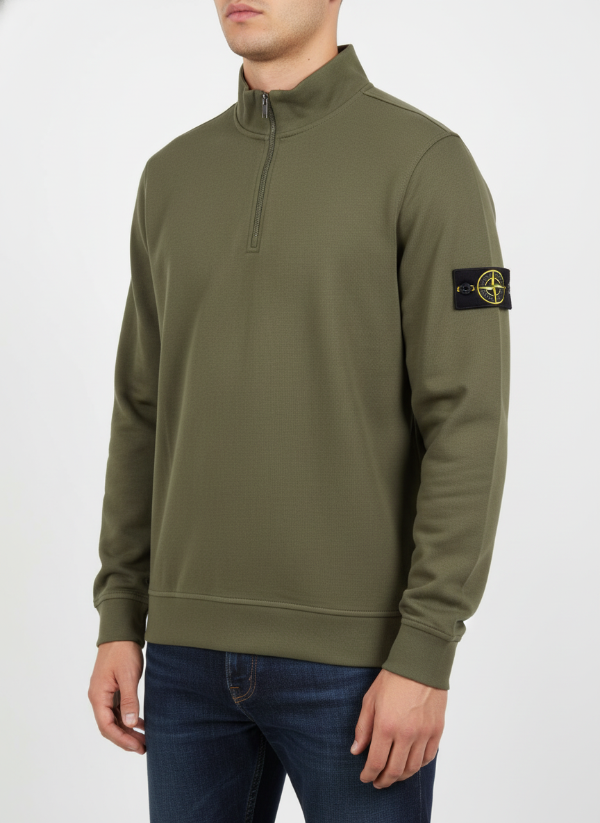 Stone Island half zip duks