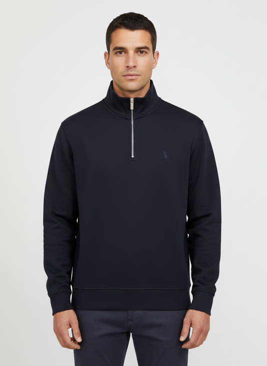 PR half zip duks NAVY